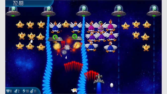 لقطات شاشة من لعبة chicken invaders 5