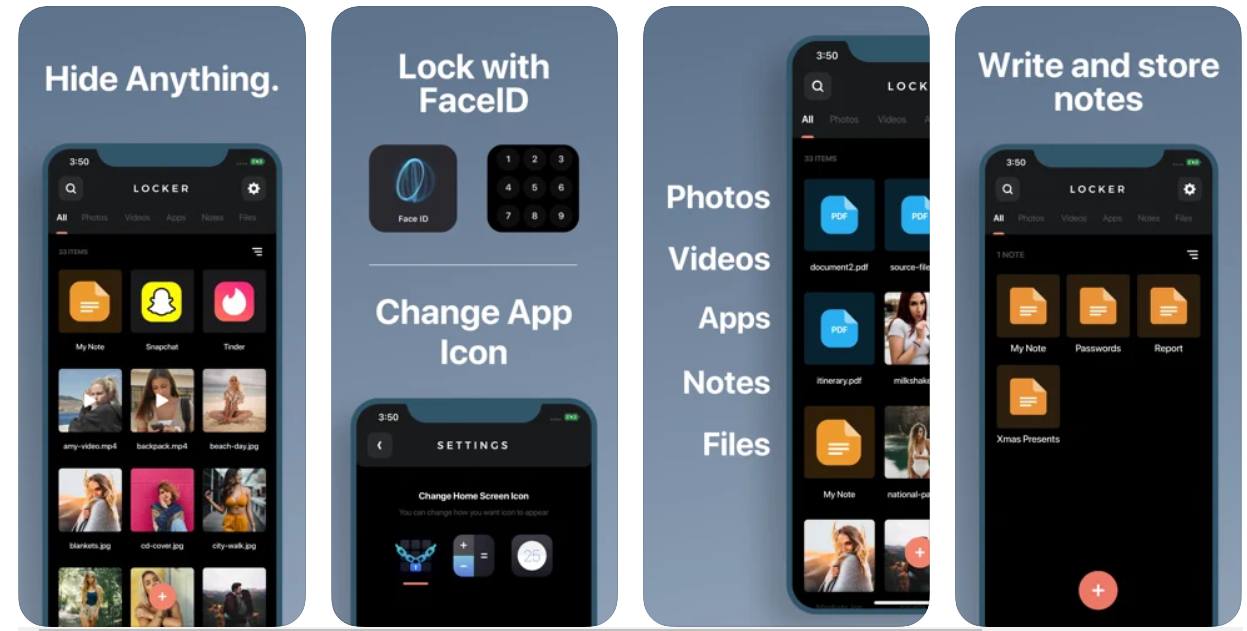 مميزات برنامج قفل التطبيقات Locker: Photo Vault & App Lock